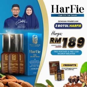 SET JIMAT – 3 BOTOL HARFIE