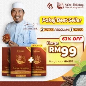 Pakej BestSeller - 2 Percuma 1 Bidamag